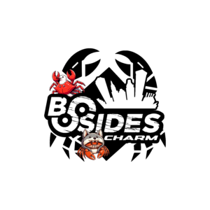 BSidesCharm logo with cute mascots